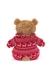 Jellycat Bartholomew Bear Winter Pyjamas