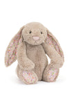 Jellycat Big Blossom Beige Bunny Petal
