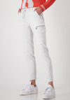 Monari Drawstring Jogger Style Trousers, Gray