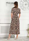 Jolie Moi Quaya A Line Maxi Dress, Leopard