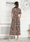 Jolie Moi Quaya A Line Maxi Dress, Leopard