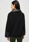Joseph Ribkoff Quilted Patch Short Jacket, Black