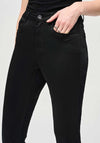 Joseph Ribkoff High Rise Slim Shimmer Jeans, Black