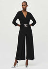 Joseph Ribkoff Wrap Waist Jumpsuit, Black