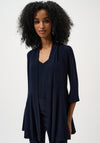 Joseph Ribkoff Longline Jacket, Navy