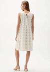 Joseph Ribkoff Sleeveless Knit Aline Dress, White
