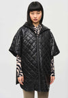 Joseph Ribkoff Reversible Quilted Jacket, Black