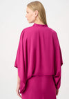 Joseph Ribkoff Satin Cover up Shawl, Magenta Pink