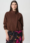 Joseph Ribkoff Edit 57 Faux Suede Short Jacket, Brown