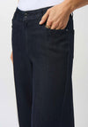 Joseph Ribkoff Goldie Classic Wide Leg Jeans, Dark Denim Blue