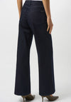 Joseph Ribkoff Goldie Classic Wide Leg Jeans, Dark Denim Blue
