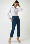 Joseph Ribkoff Margot Classic Straight Leg Jeans, Medium Denim Blue