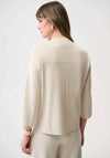 Joseph Ribkoff Mock Neck Sweater, Cream