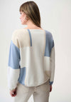 Joseph Ribkoff Colour Block Knit Jumper, Blue