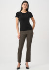 Joseph Ribkoff Silky Knit Fitted T-Shirt, Black