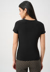 Joseph Ribkoff Silky Knit Fitted T-Shirt, Black