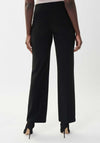 Joseph Ribkoff Pleated Wide Leg Trousers, Black