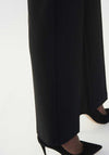 Joseph Ribkoff Pleated Wide Leg Trousers, Black