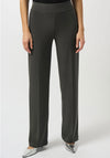 Joseph Ribkoff Classic Jersey Wide Leg Trousers, Grey