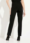 Joseph Ribkoff Buckle Detail Straight Leg Trousers, Black