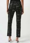 Joseph Ribkoff Spray Print Jersey Pull on Trousers, Black