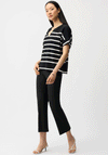 Joseph Ribkoff Slim Ankle-Length Trousers, Black