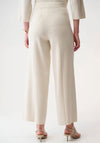 Joseph Ribkoff Knit Wide Leg Trousers, Cream