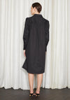 Jovonna Cardinali Tweed Bodice Shirt Dress, Black