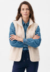 Soyaconcept Borg Gilet, Cream