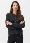 Soyaconcept Heida Cable Knit Cardigan, Black