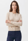 Soyaconcept Hannele Fine Knit Cardigan, Cream