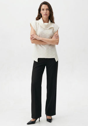 My Soul Bubble Cap Sleeve Top, White