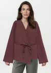 Vero Moda AWARE Tenora Wrap Blazer, Mauve