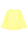 Guess Girls Long Sleeve Sequin Top, Yellow