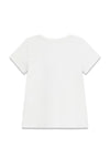 Guess Girl Butterfly Short Sleeve Tee, White