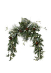 Kaemingk Modern Glitter Pinecone Garland