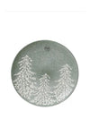 DINNER PLATE STONEWARE ROUND REACTIVEGLAZE