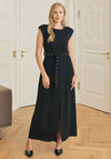 Kaffe Tessa Maxi Dress, Black