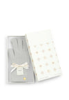 GFT BOXED SOFT KNT GLOVES  Grey