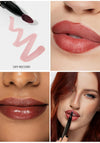 KASH Beauty Lip Lock Lip Stain & Lip Oil Bundle, Off Record & Candy Kiss