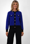 Kate & Pippa Coco Knit Cardigan, Blue
