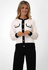 Kate & Pippa Coco Knit Cardigan, White