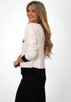 Kate & Pippa Coco Knit Cardigan, White