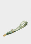 Katie Loxton Abstract Canvas Bag Strap, Seafoam Green & Ivory