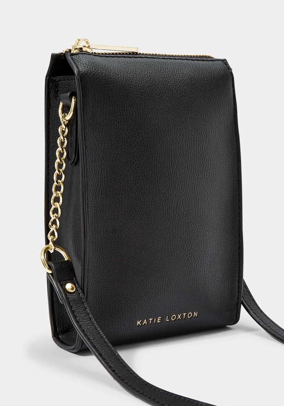 Katie Loxton Zana Slim Crossbody Bag, Black