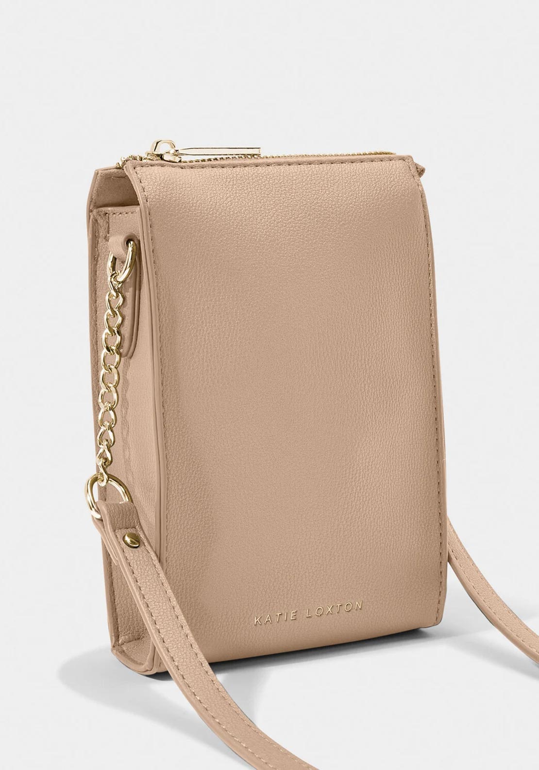 Katie Loxton Zana Slim Crossbody Bag, Soft Tan