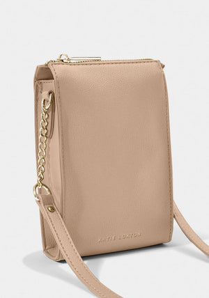 Katie Loxton Zana Slim Crossbody Bag, Soft Tan