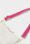 Katie Loxton Canvas Bag Strap, Magenta