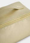 Katie Loxton Patent Crackle Medium Makeup & Wash Bag, Gold