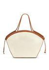 Katie Loxton Florence Canvas Tote Bag, Beige & Cognac